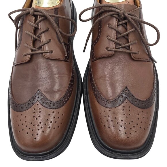 Dr. Comfort Wing 8329 Brown Leather Wingtip Derby Mens 9M Diabetic Dress Shoes main image 10